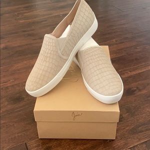 Joie Huxley Suede Tan Sneaker Size 41